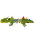 Плюшена играчка Sigikid PlayQ Collection – Вибриращ крокодил, 34 cm - 2t
