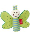 Бебешка играчка Sigikid Grasp Toy – Зелена пеперуда, 9 cm - 1t
