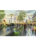 Пъзел Art Puzzle от 1000 части - Пролетна разходка, Париж, Кен Шотуел - 2t