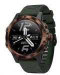 Смарт часовник Coros - Vertix, 1.2", кафяв/зелен - 1t