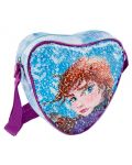 Детска чанта за рамо Starpak Frozen - Сърце, с пайети, асортимент - 1t