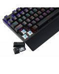 Механична клавиатура T-Dagger - Destroyer T-TGK305, Blue, RGB, черна - 4t