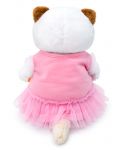 Плюшена играчка Budi Basa - Коте Ли-Ли в рокля с охлювче, 27 cm - 4t