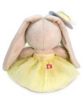 Плюшена играчка Budi Basa - Зайка Ми бебе, в жълта лятна рокля, 15 cm - 4t