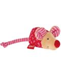 Бебешка дрънкалка Sigikid Grasp Toy – Розова мишка, 8 cm - 1t