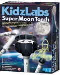 Творчески комплект 4M KidzLabs - Направи си сам, лунен прожектор - 1t
