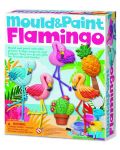 Творчески комплект 4M Mould And Paint - Оформи и оцвети,  Фламинго - 1t