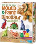 Творчески комплект 4M Mould & Paint - Направи си сам гипсови фигурки на морски динозаври - 1t