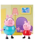 Комплект фигурки Peppa Pig - 2 фигурки с декор, асортимент - 2t