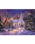 Пъзел SunsOut от 1000 части - Старата Коледна църква, Доминик Дейвисън - 1t