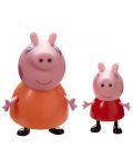 Комплект фигурки Peppa Pig - 2 фигурки с декор, асортимент - 6t