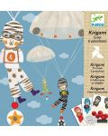 Творчески комплект за киригами Djeco - Момчешки отбор - 1t