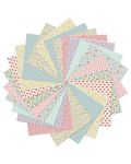 Творчески комплект за оригами Djeco - Цветни хартии - 1t