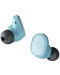 Безжични слушалки Skullcandy - Sesh Evo, TWS, Bleached Blue - 1t