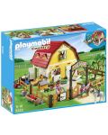 Конструктор Playmobil - Детска пони ферма - 1t