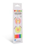 Комплект цветни моливи Primo Minabella Fluo - Шестоъгълни, 6 цвята - 1t