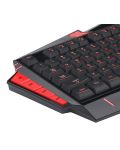Гейминг клавиатура Redragon - Asura K501, RGB, черна - 3t