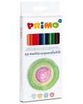 Акварелни моливи Primo - 24 цвята, триъгълни - 1t