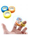 Магнитни пръстени за трикове Johntoy - 3 броя, разноцветни - 5t