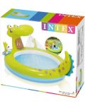 Детски надуваем басейн Intex - Крокодил, с пръскалка - 5t