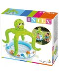 Детски надуваем басейн Intex - Октопод, със сенник - 2t