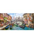 Панорамен пъзел Castorland от 4000 части - Очарованието на Венеция, Ричард Макнийл - 2t