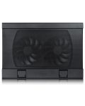 Охладителна подложка DeepCool - WIND PAL FS, 17'', черна - 7t