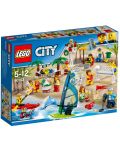 Комплект с мини фигури Lego City – Забавление на плажа (60153) - 1t