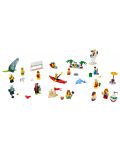 Комплект с мини фигури Lego City – Забавление на плажа (60153) - 2t