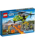 Конструктор Lego City Volcano Explorers - Хеликоптер за доставки (60123) - 1t
