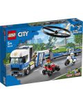 Конструктор Lego City Police - Полицейски превоз с хеликоптер (60244) - 1t