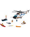 Конструктор Lego City – Тежкотоварен спасителен хеликоптер (60166) - 2t