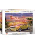 Пъзел Eurographics от 1000 части - Жълт Chevrolet Daytona Zeta - 1t