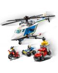 Конструктор LEGO City Police - Полицейско преследване с хеликоптер (60243) - 4t