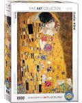 Пъзел Eurographics от 1000 части – Целувката, Густав Климт - 1t