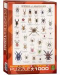 Пъзел Eurographics от 1000 части – Паяци и паякообразни - 1t