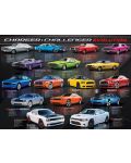 Пъзел Eurographics от 1000 части - Еволюция на Dodge Charger и Dodge Challenger - 2t