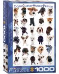 Пъзел Eurographics от 1000 части – Кучешки породи, Йонео Морита - 1t