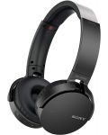 Безжични слушалки Sony - MDR-XB650BT, черни - 1t