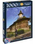 Пъзел D-Toys от 1000 части - Манастира Сучевица, Румъния - 1t