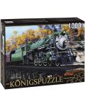 Пъзел Königspuzzle от 1000 части - Парен локомотив - 1t