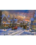 Пъзел Bluebird от 1500 части - Коледа в малкия град - 2t