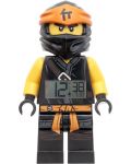Настолен часовник Lego Wear - Ninjago Cole, с будилник - 2t