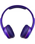 Безжични слушалки с микрофон Skullcandy - Casette, лилави - 2t