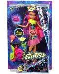 Комплект Mattel Monster High - Electrified Monstrous Hair Ghouls, с кукла Клаудин Улф - 1t