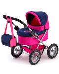 Розова количка за кукли - Trendy - 1t