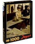 Пъзел D-Toys от 1000 части - В кафенето (Пиячи на абсент), Едгар Дега - 1t