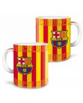Чаша Ars Una FC Barcelona - 300 ml, жълто-червена - 2t