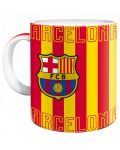 Чаша Ars Una FC Barcelona - 300 ml, жълто-червена - 1t