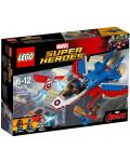 Конструктор Lego Marvel Super Heroes - Капитан Америка – реактивно преследване (76076) - 1t